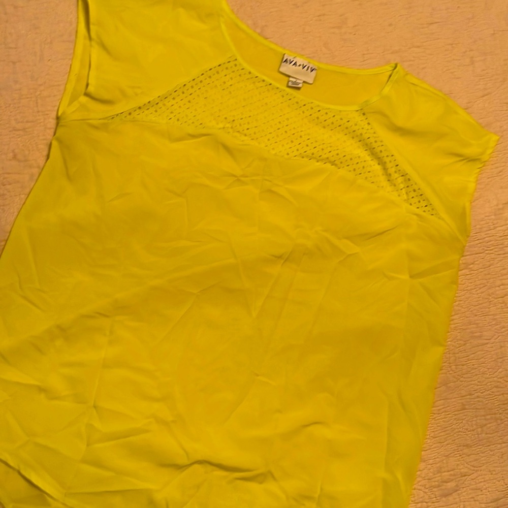 Neon blouse